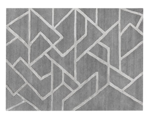 ZIZI HAND-TUFTED RUG - GREY - 9' X 12'