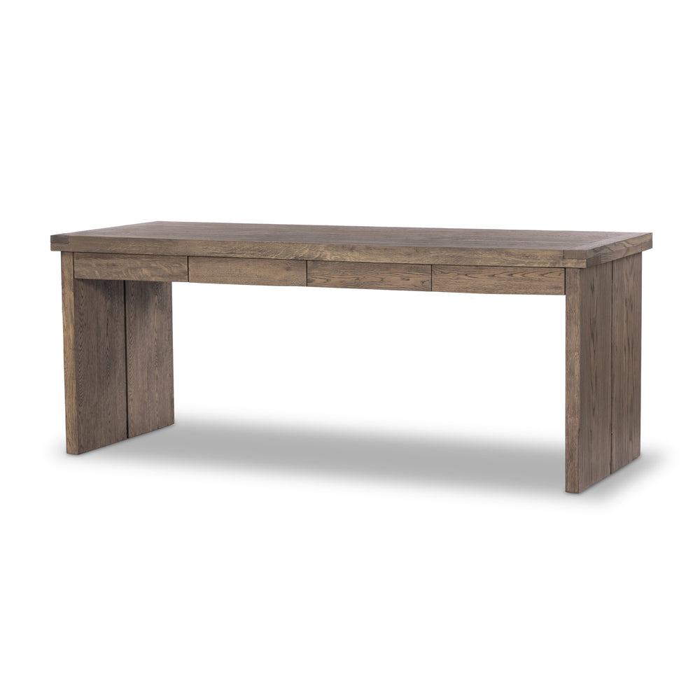 Warby Desk in Worn Oak Veneer