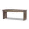 Warby Desk in Worn Oak Veneer