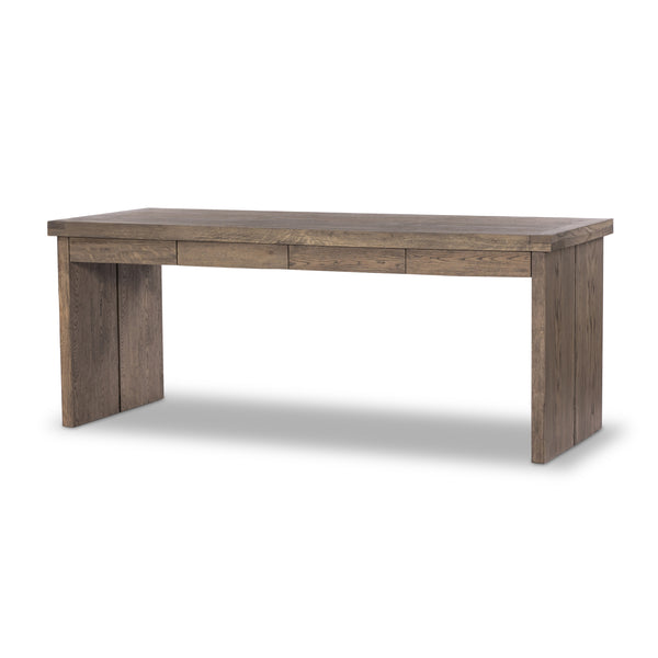 Warby Desk in Worn Oak Veneer
