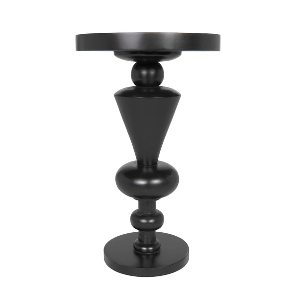 Fenring Side Table, Hand Rubbed Black