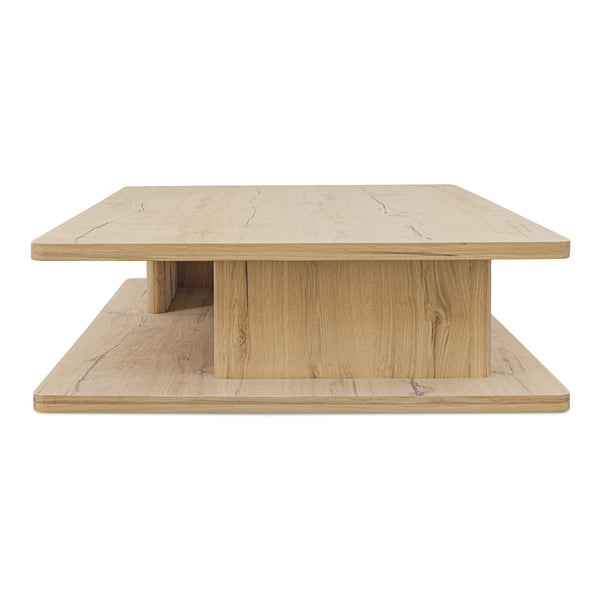 Moe's Casey Large Coffee Table in Rustic Oak