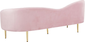 Bradford Sofa In Pink Velvet