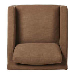 Hampton Slipcover Swivel Chair - Antwerp Cafe