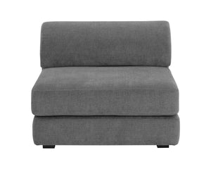 HARMONY MODULAR - ARMLESS CHAIR - DANNY DARK GREY