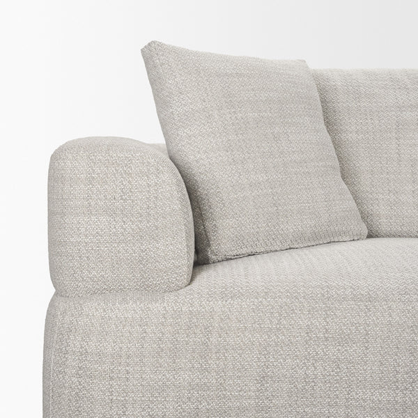 Warner Gray Two Piece Sofa Set