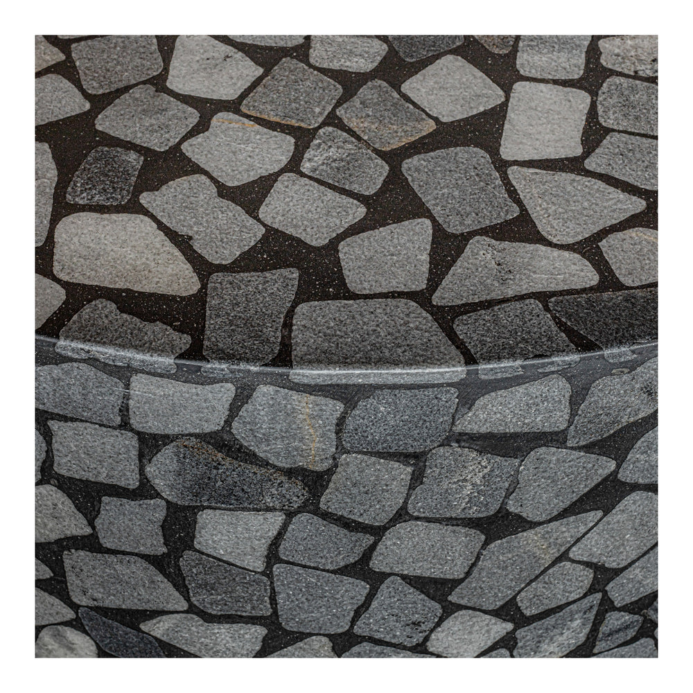 Moe's Kiri Outdoor Coffee Table in Black