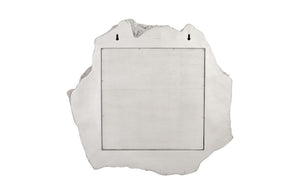 Rock Pond Mirror B, Silver Leaf