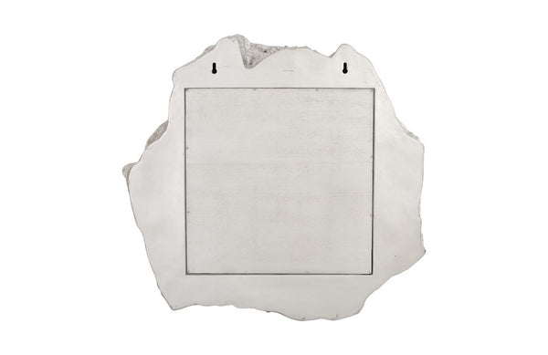 Rock Pond Mirror B, Silver Leaf