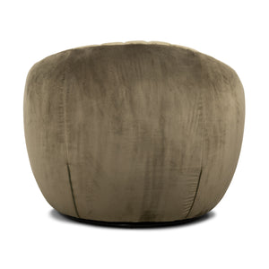 Audie Swivel Chair In Surrey Olive