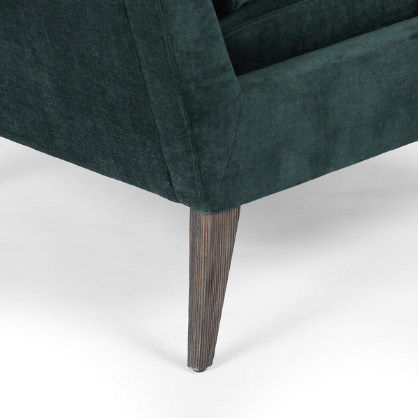 Olson Chair-Emerald Worn Velvet