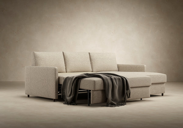 NEAH SOFA BED, SLIM W/LOUNGER, 55"X77"