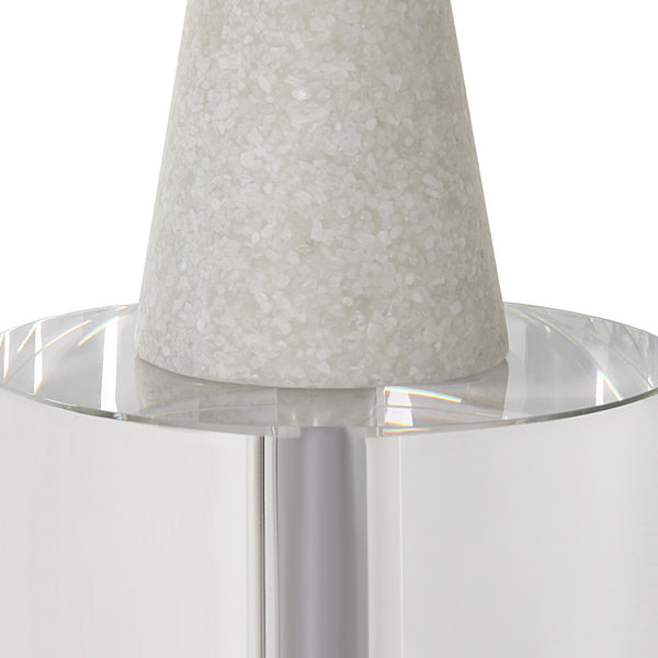 Norte White Stone Sculptures, Set/2