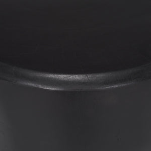 Riya Solid Black Wooden Stool