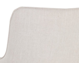 FRANKLIN OFFICE CHAIR - BEIGE LINEN