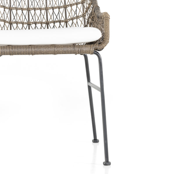 Bandera Otdr Dining Chair Low Arm W/Cshn