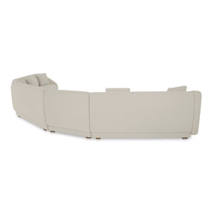 Fraser 5 Piece Modular Sectional in Off White