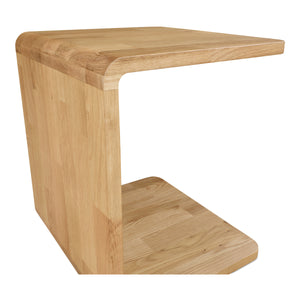 Carrie Side Table in Natural Oak