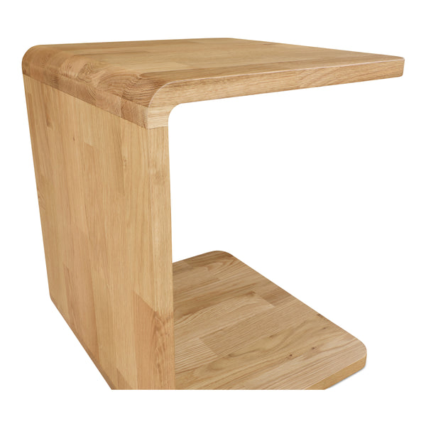 Carrie Side Table in Natural Oak