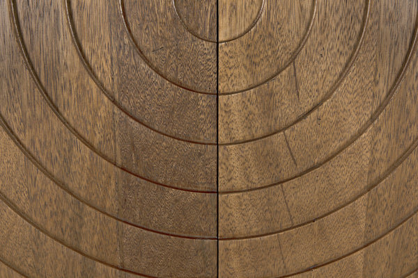 Otto Hutch Dark Walnut Finish