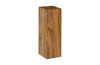 Origins Pedestal, Mitered Chamcha Wood, Natural, Large