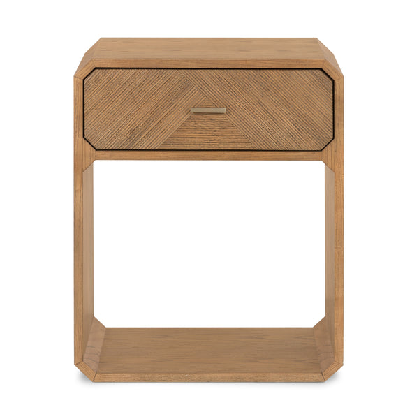 Caspian Nightstand In Natural Ash Veneer