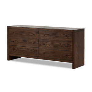 Torrington 6 Drawer Dresser In Umber Oak