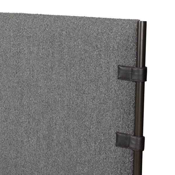 Anderson Bed In Knoll Charcoal In Queen