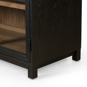 Millie Large Sideboard in Matte Black