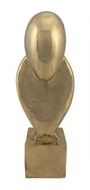 Ripley Metal Alloy Sculpture in Antique Brass Finish