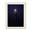 Black Horse Running by Boyd Elder - Vertical Grain 2.5 White Oak