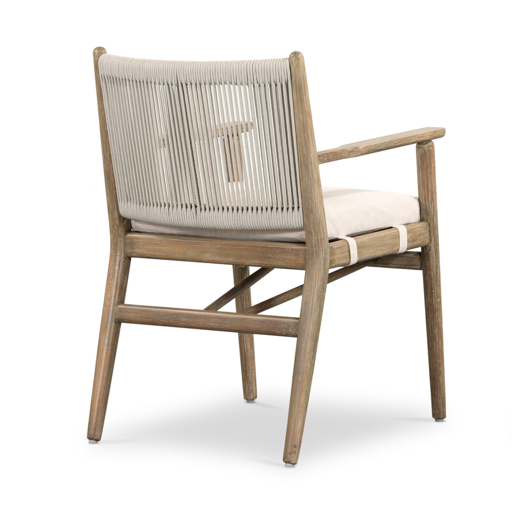 Rosen Outdoor Dining Armchair In Natural