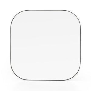 Bellvue Square Mirror - Rustic Black