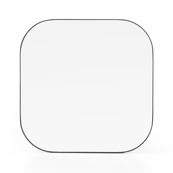 Bellvue Square Mirror - Rustic Black