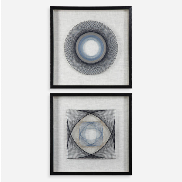 String Duet Wall Decor S/2