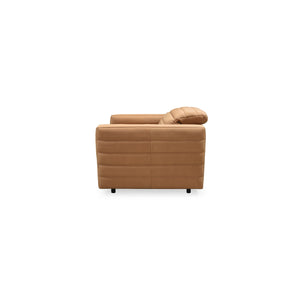 Moe's Juno Power Recliner Chair in Tan Leather