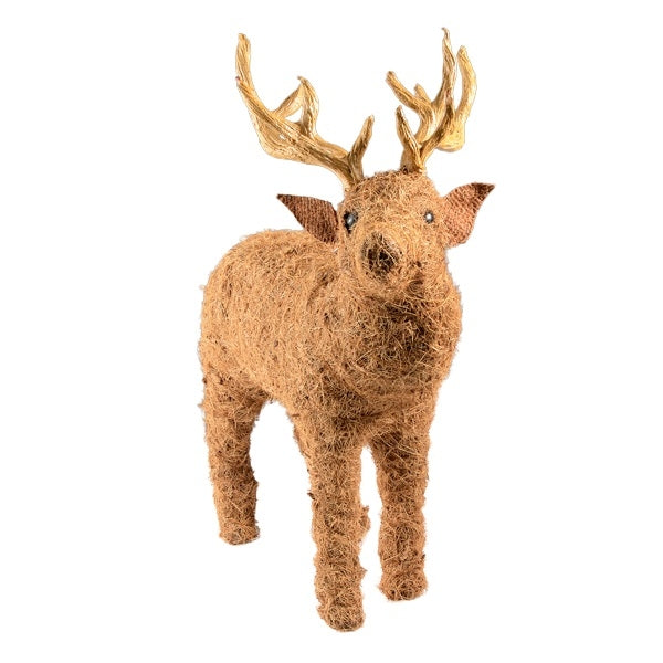 Medium Coir Deer Head Up