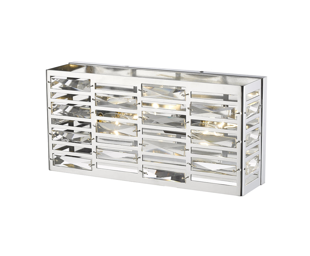 Cronise 2 Light Vanity in Chrome Finish