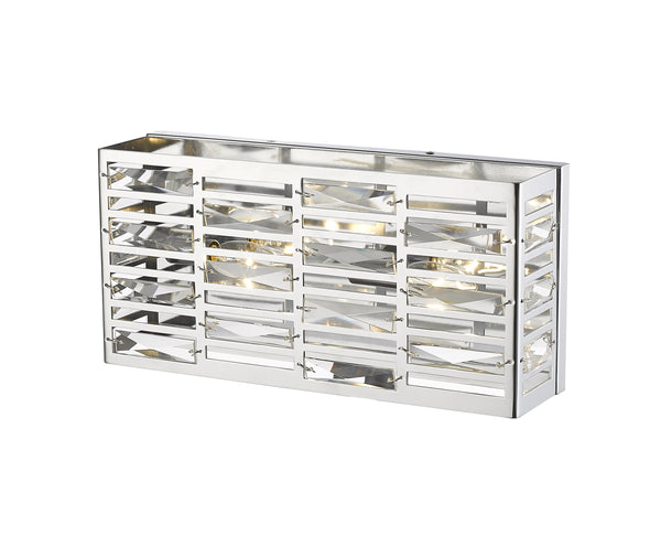 Cronise 2 Light Vanity in Chrome Finish