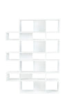 London Composition Large Bookshelf - White