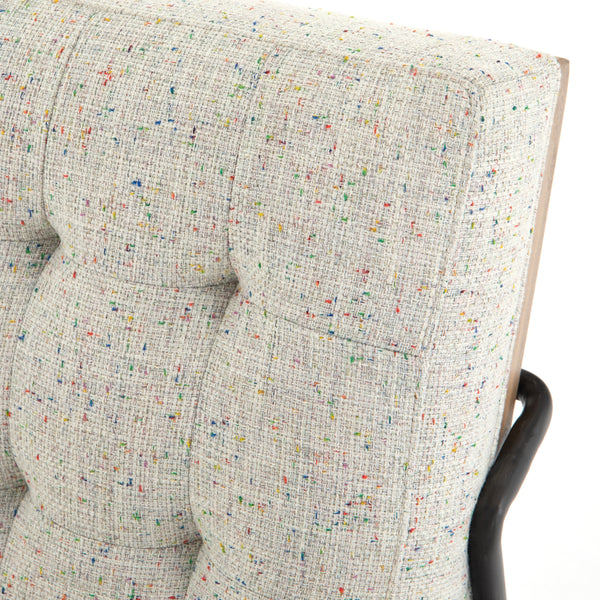 Romy Chair In Mabel Neutral Fleck