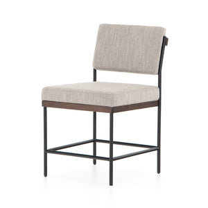 Benton Dining Chair In Savile Flannel