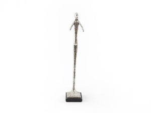 Speak No Evil Sculpture, Silver Leaf, Small