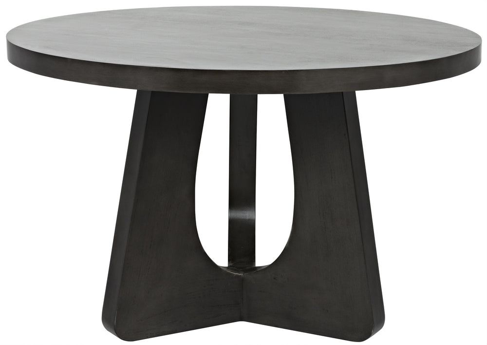 Nobuko Dining Table, 48" Diameter, Pale