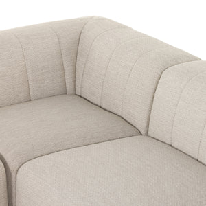 Gwen Outdoor 5 Pc Sectional In Faye Sand