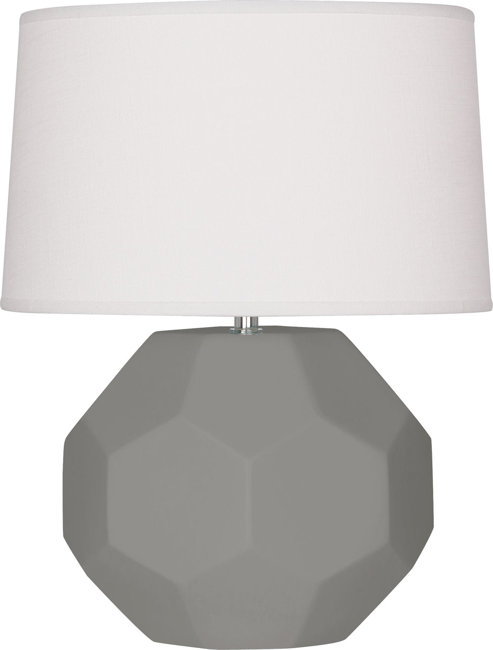 Matte Smoky Taupe Franklin Table Lamp
