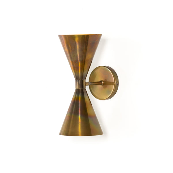 Clement Sconce In Burnt Brass