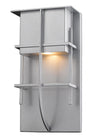 Stillwater  1 Light Outdoor in Silver Finish