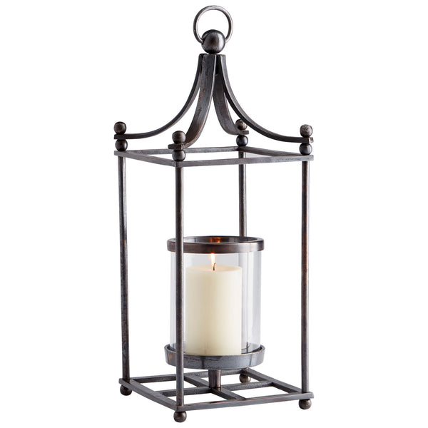 Small Foxboro Candleholder In Dark Copper