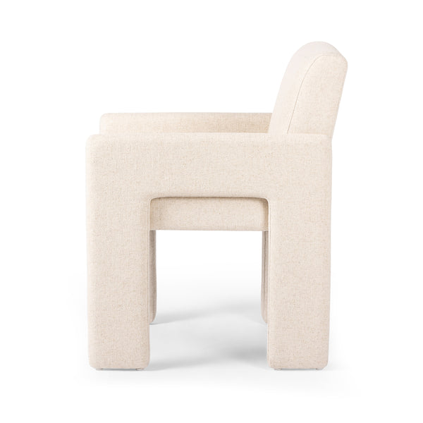 Amur Dining Armchair in Natural Antwerp